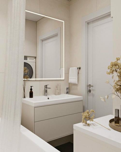 Уют и баланс: двухкомнатная квартира для семьи из трёх человек. 08