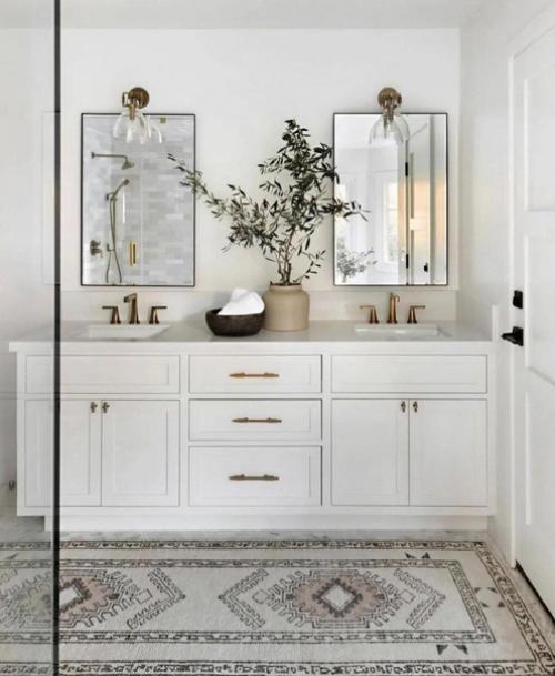 Белоснежная ванная комната. 02