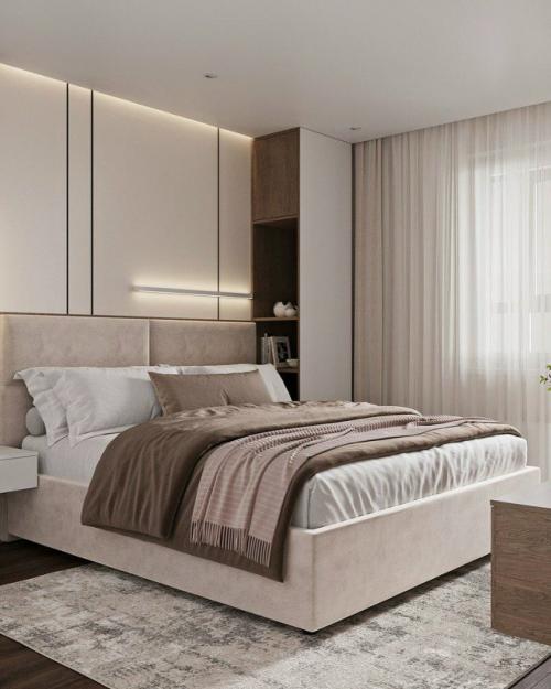 Уют и баланс: двухкомнатная квартира для семьи из трёх человек. 06