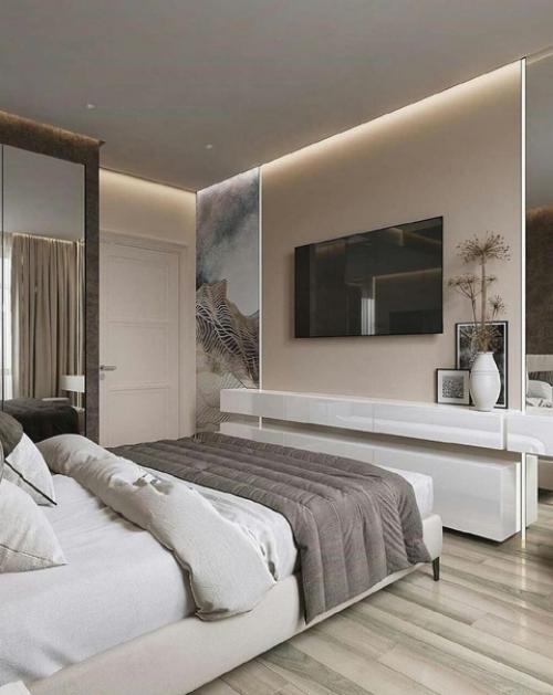 Стильный, современный интерьер квартиры. 07