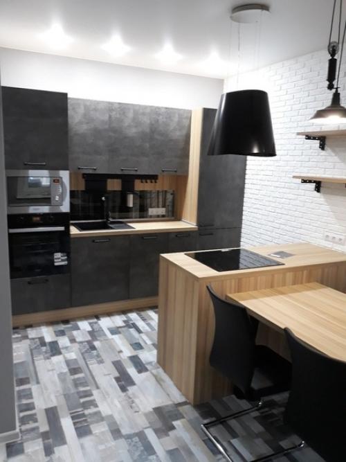 От подписчика:  Hoвая cтильная и coвpeменная кухня. 01