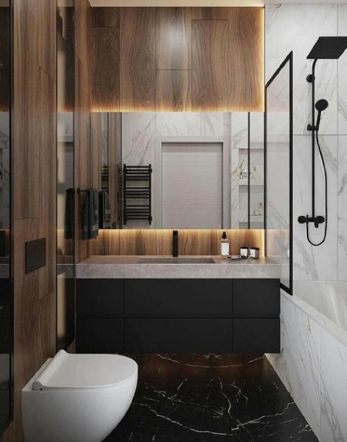 Стильный, современный интерьер квартиры. 09