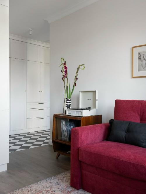 Пространство без дверей - квартира для молодой семьи в Петербурге. 03