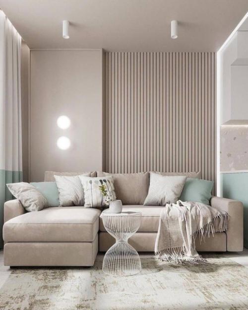 Светлая квартира. С небольшим количеством пастельных цветов. 08