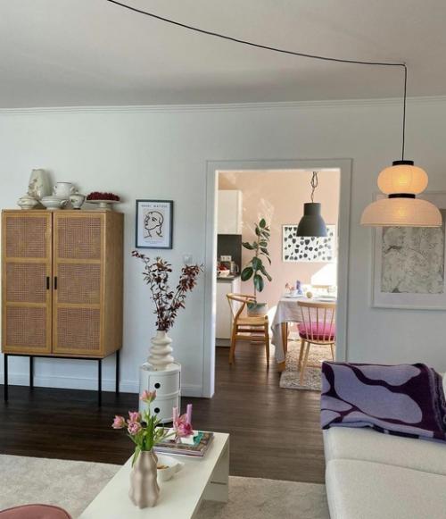 Интересный интерьер. С нотками ретро. 04