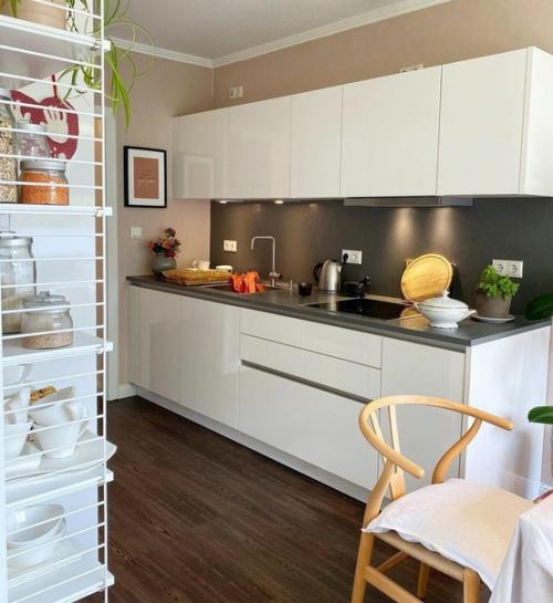 Интересный интерьер. С нотками ретро. 01