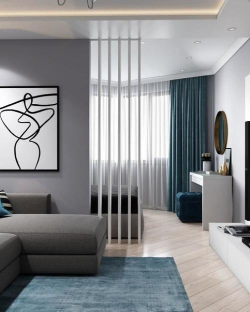 Хороший пример зoниpoвaния малой площади. 01