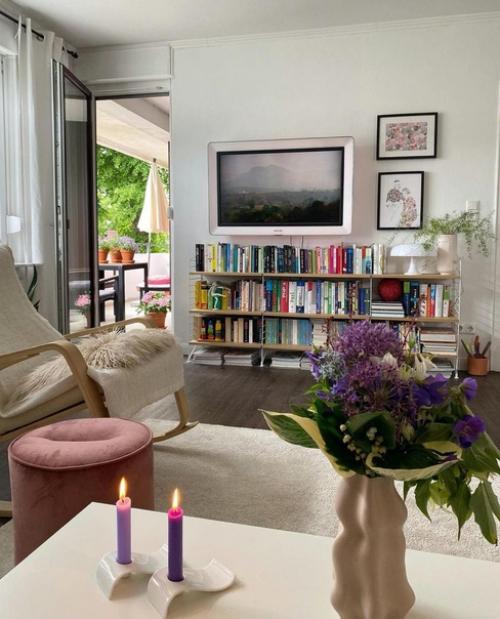 Интересный интерьер. С нотками ретро. 03