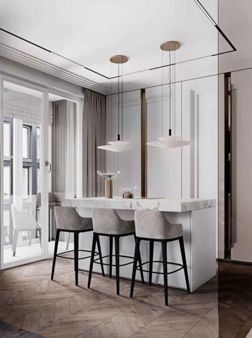 Подборка современных. Вариантов барных стоек. 03