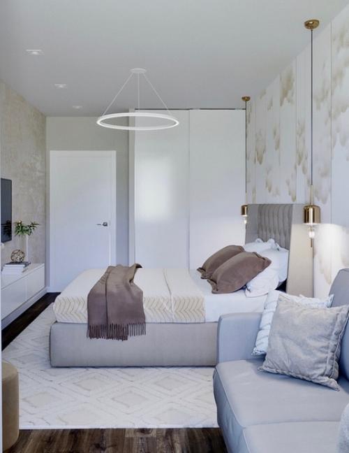 Спальня от студии дизайна Интерьер - Проект. 04