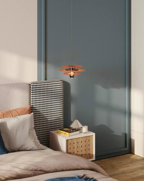 Спокойствие в деталях: спальня в духе минимализма. 02