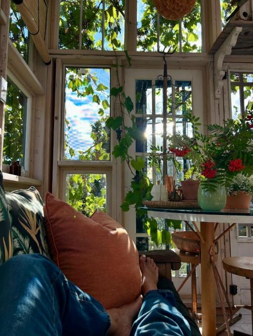 Винтажная веранда с атмосферой неспешного лета. 03