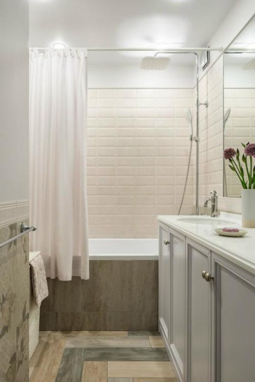 Нюдовая трёхкомнатная квартира с мягкой и спокойной атмосферой. 08