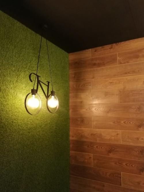 Обустроили мужу кабинет на лоджии. 02