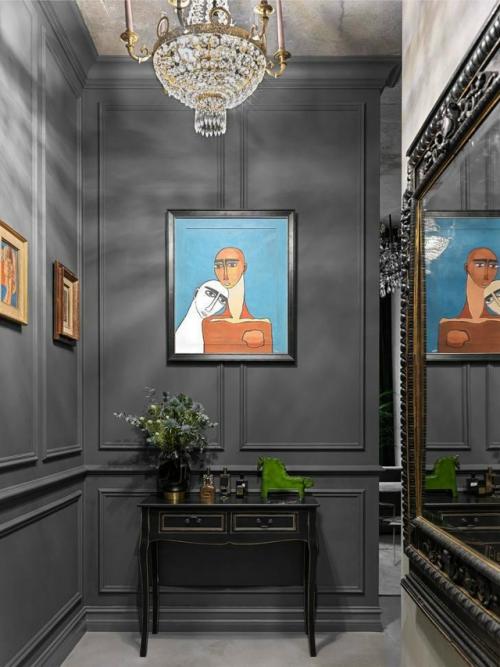 Интерьер как галерея: квартира для коллекции искусства. 07
