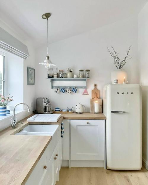 Кухня с ретро - настроением. 03