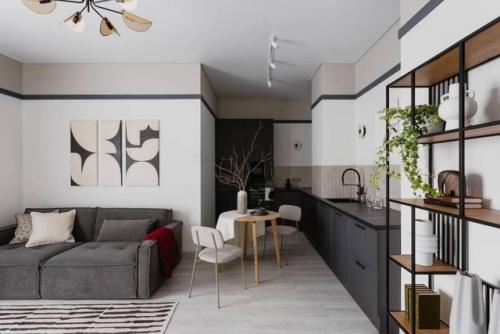 Сдержанный интерьер для молодого мужчины. 01