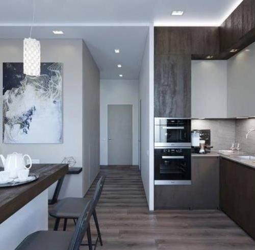 Небольшая квартира, с чудесно продуманным интерьером. 01