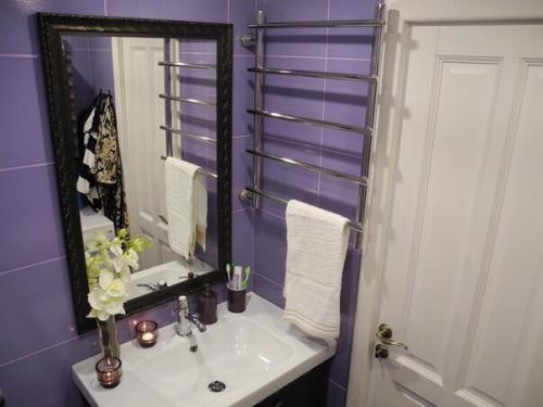 Мечты сбываются!  Теперь у нас яркая, поднимающая настроение ванная комната! 05