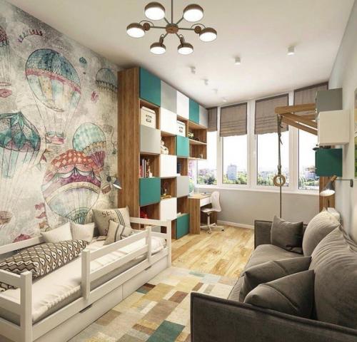 Оригинальная идея. Для детской комнаты.