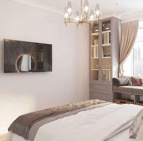 Шикарный интерьер. Спальной комнаты. 06