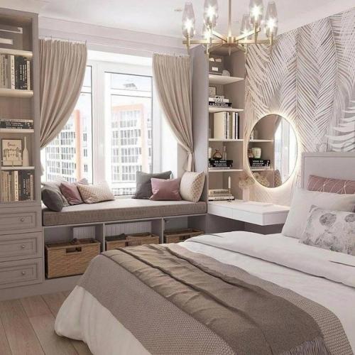 Шикарный интерьер. Спальной комнаты. 04