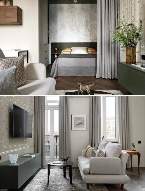 Современный интерьер с уважением к прошлому. 09