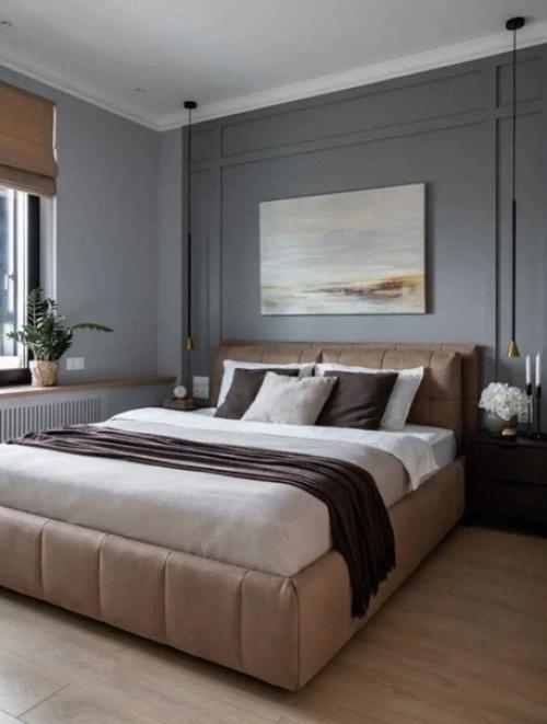 Крутая спальная комната.