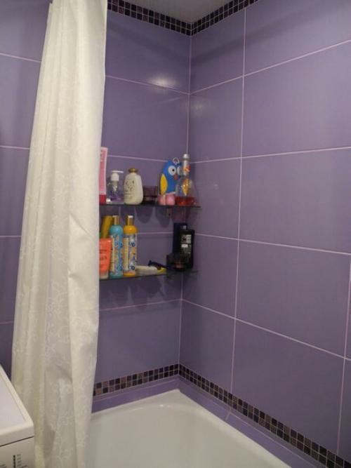 Мечты сбываются!  Теперь у нас яркая, поднимающая настроение ванная комната! 03