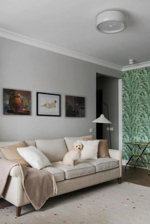 Современное искусство в семейном интерьере. 01