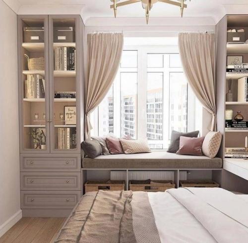 Шикарный интерьер. Спальной комнаты. 03