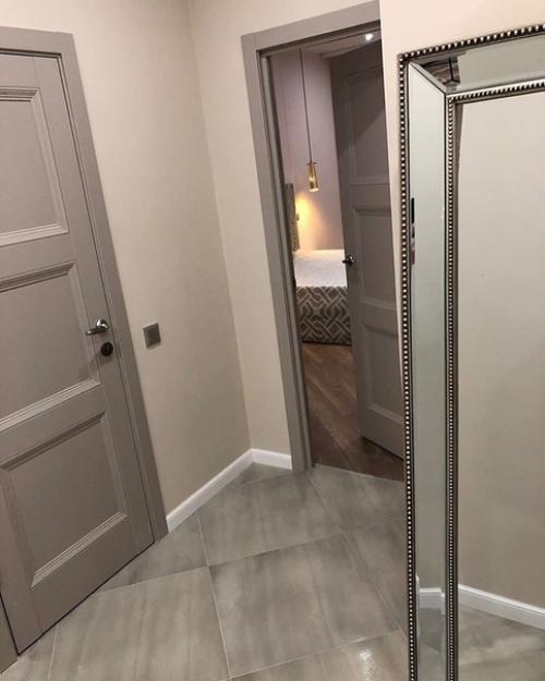 Стильно.  Уютно.  Спокойные сложные цвета. 06