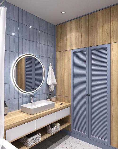 Два варианта. Для оформления ванной комнаты. 04