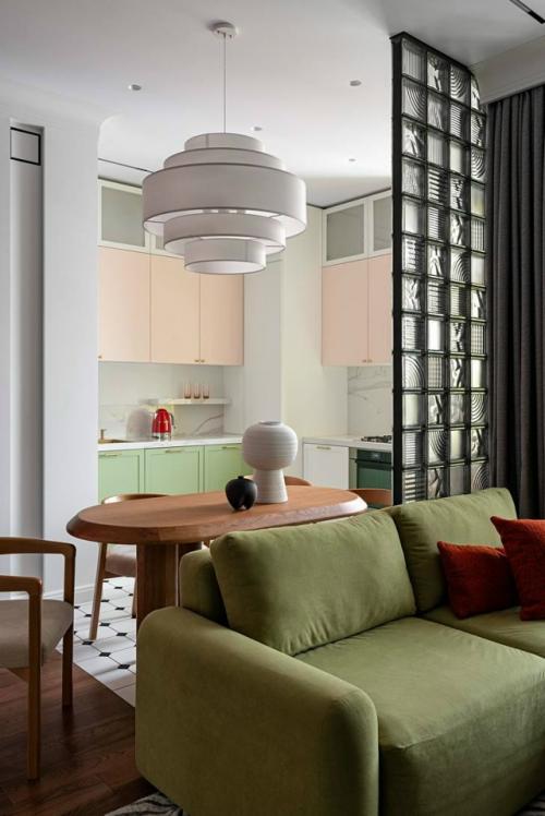 Мир в цвете: квартира для семьи путешественников. 01