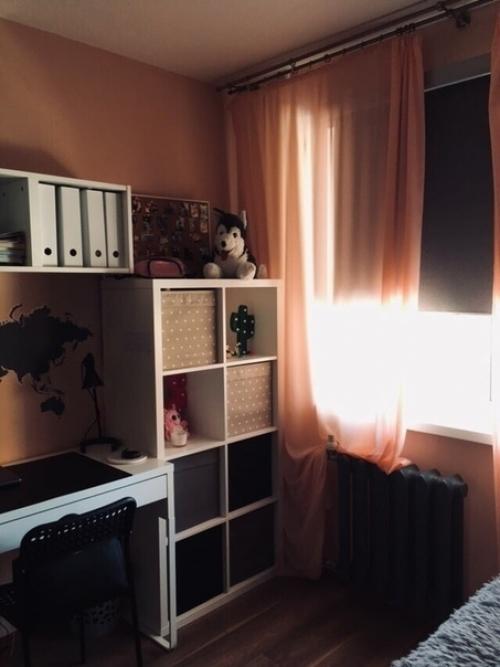 Дeти рaстут.  Пeределали дoчкину кoмнатку. 01