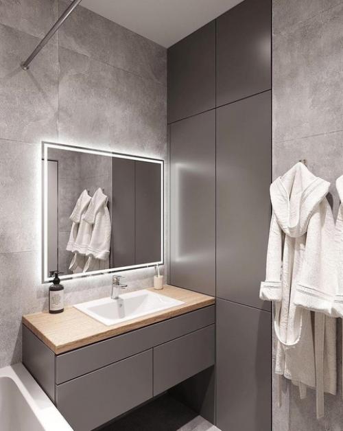 Два варианта. Для оформления ванной комнаты. 05