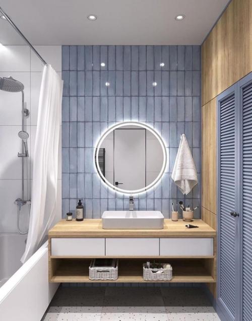 Два варианта. Для оформления ванной комнаты. 03