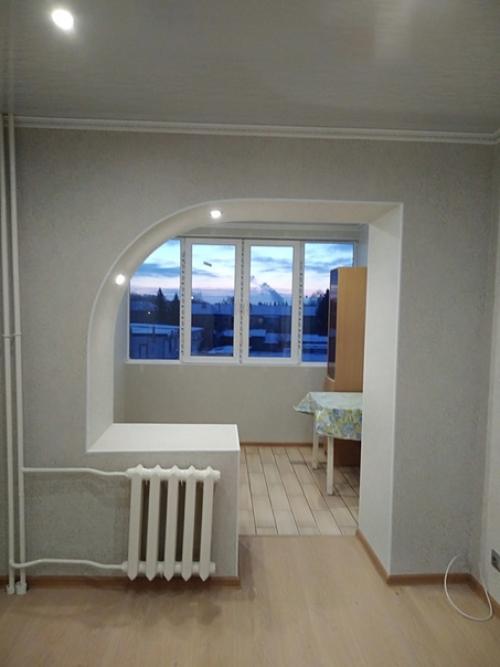 Переделали вход на балкон. 03