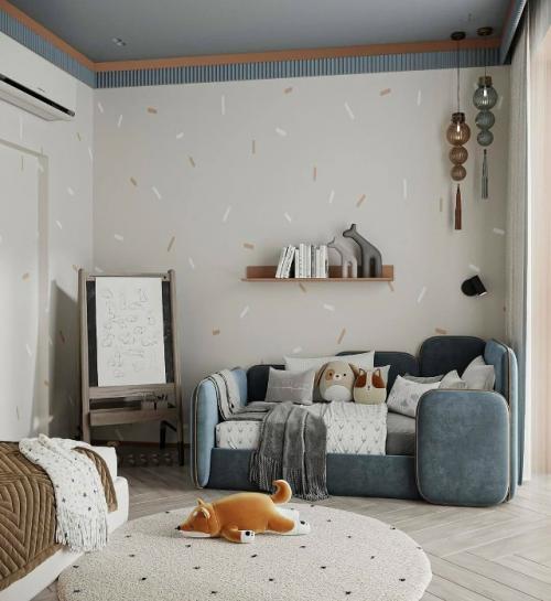 Детская комната для двух разнополых детей. 03