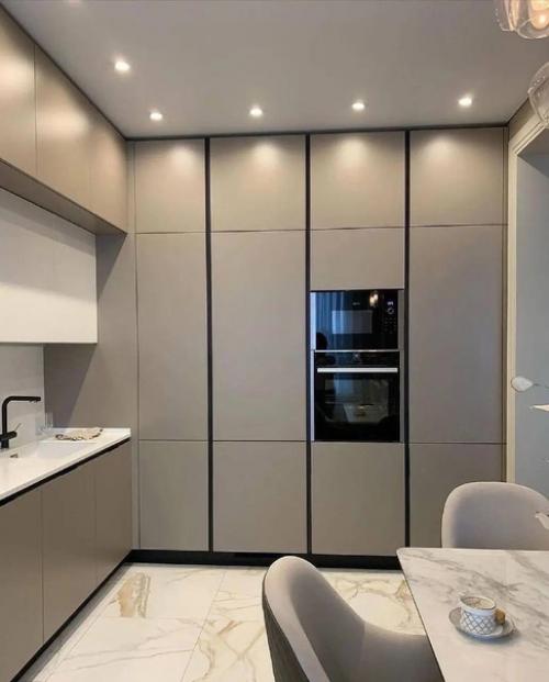 Стильная, современная кухня - гостиная. 02