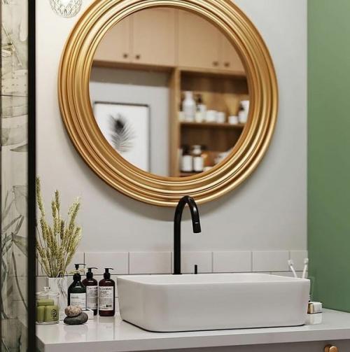 Симпатичная ванная комната, милая и уютная. 03