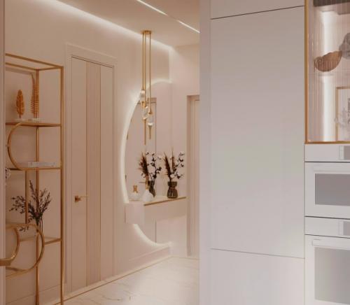 Светлая квартира, которая дышит спокойствием. 06