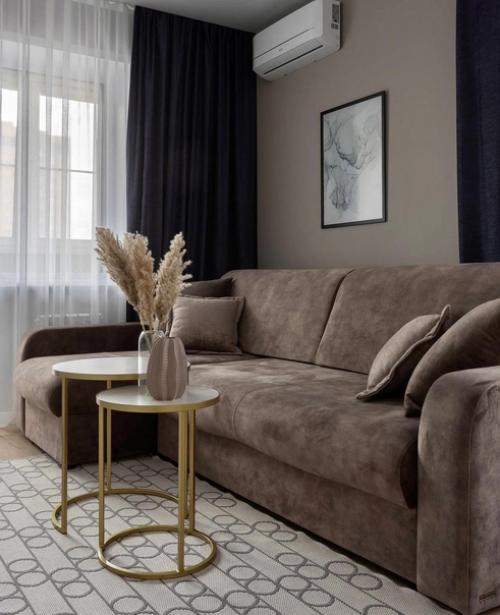 Замечательная двушка в спокойных тонах. 05