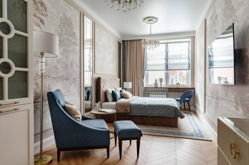 Евродвушка в стиле американской классики для художника - модельера. 05