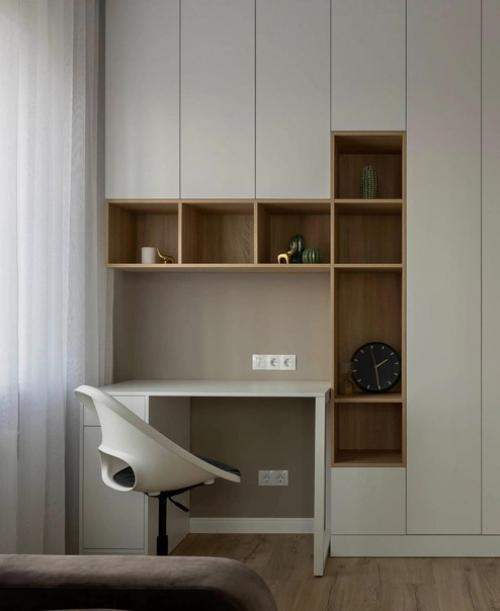 Замечательная двушка в спокойных тонах. 01