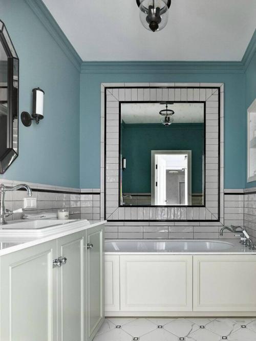 Элегантная квартира с настроением старой москвы. 09