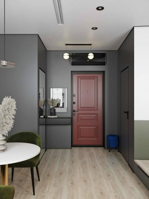 Квартира - студия с характером и музыкальным настроением. 05