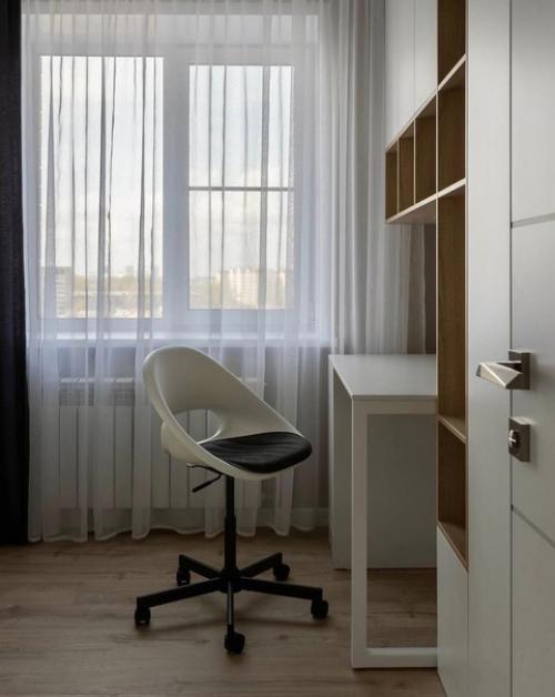 Замечательная двушка в спокойных тонах. 06