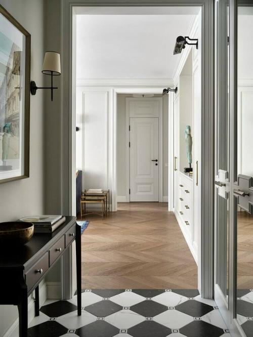 Элегантная квартира с настроением старой москвы. 05