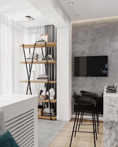 Идеальная квартира - студия площадью 30 м 2. 04